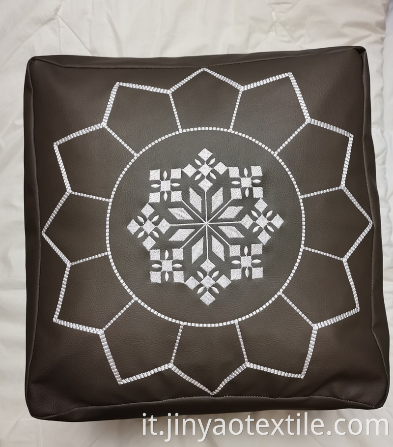 Bean Leatherette Cushion